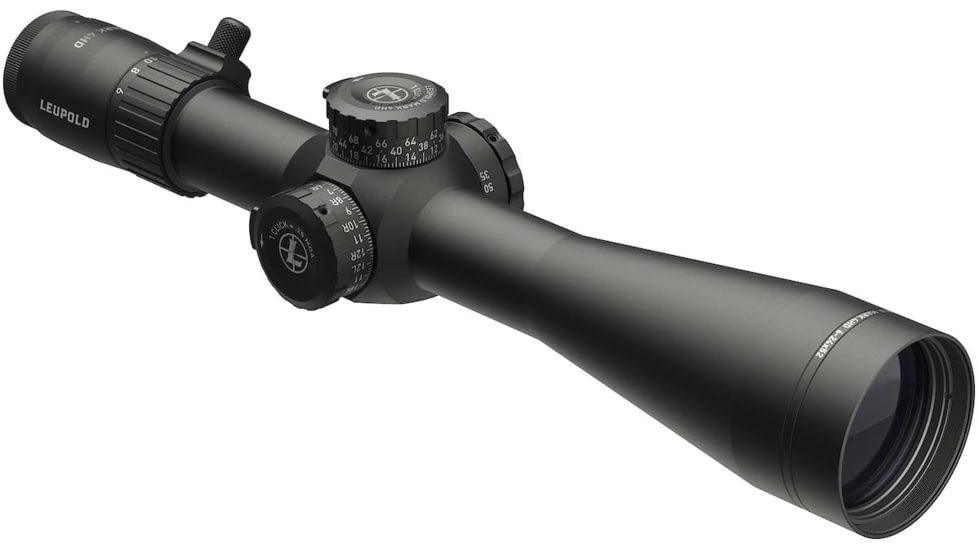 Leupold Mark 4HD 6-24x52 Rifle Scope, 34mm Tube, First Focal Plane, PR2- MOA, Black, Small, 183822