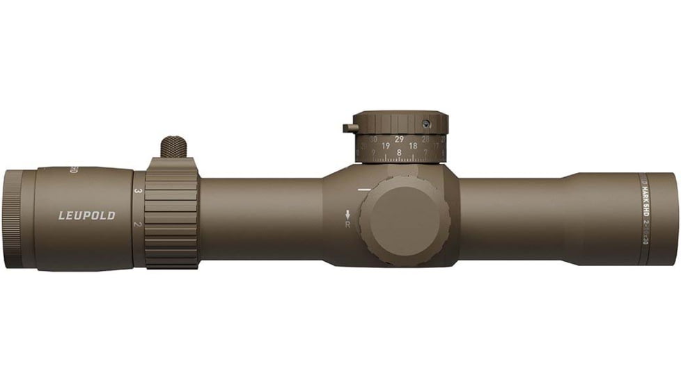 Leupold Mark 5HD 2-10x30mm 35mm Tube M5C3 Rifle Scope, FFP Illum. CMR-Mil, Dark Earth, 179709