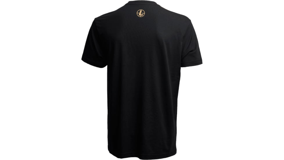 Leupold Riflescopes Badge Graphic T-Shirt, Large, Black, 186507