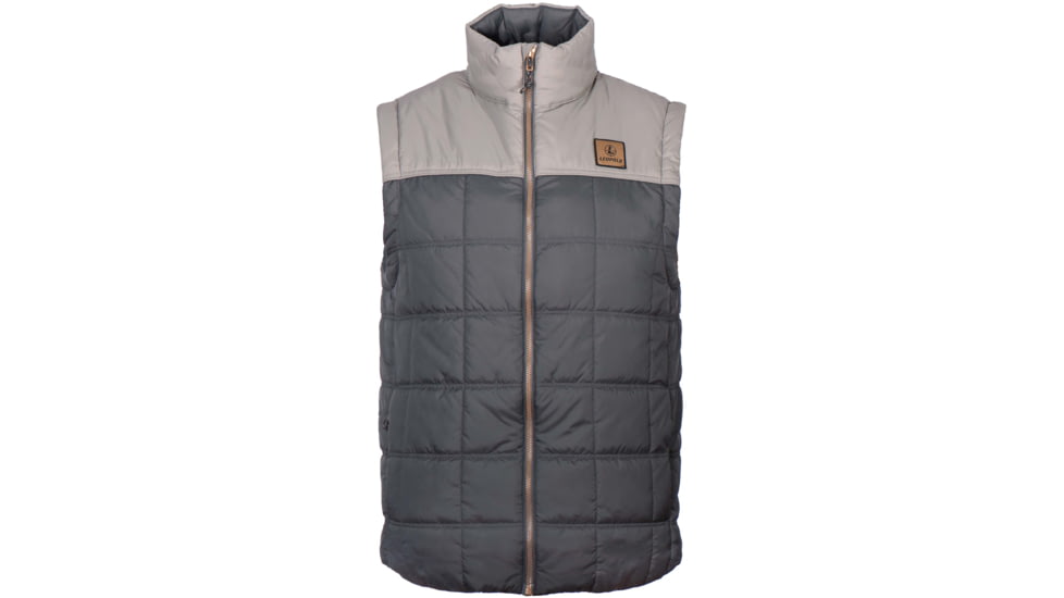 Leupold Santiam Insulated Vest - Mens, Shadow Tan &amp; Gunmetal, Medium, 181166