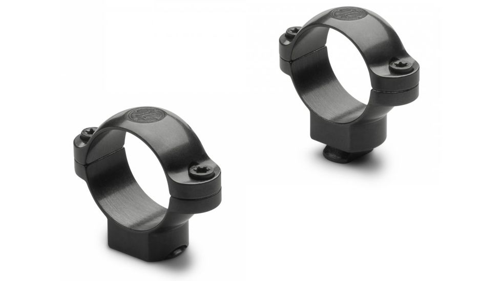 Leupold Standard Rifle Scope Ring, 1in, Super Low, Matte Black, 49896
