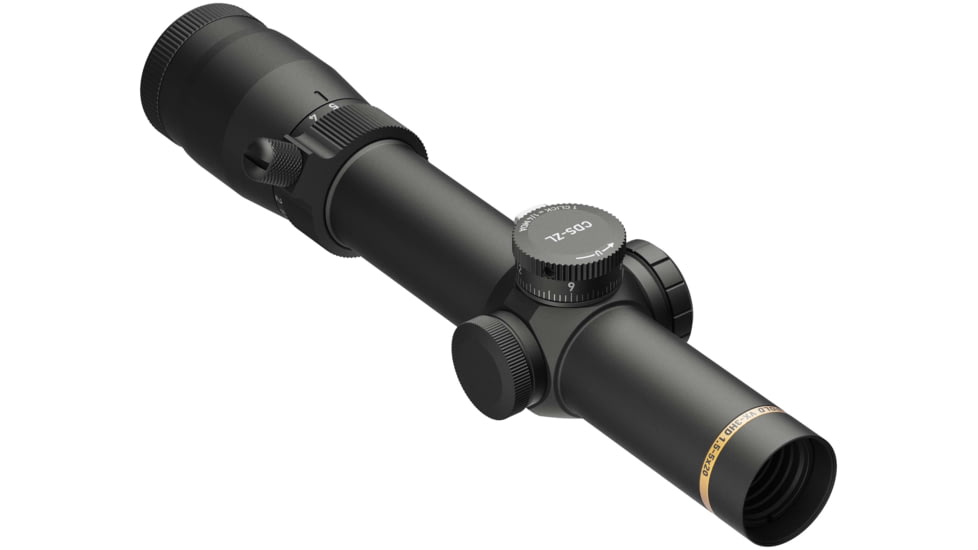 Leupold VX-3HD 1.5-5x20mm Rifle Scope, 30 mm Tube, Second Focal Plane, Black, Matte, Red FireDot Twilight Hunter Reticle, MOA Adjustment, 180626