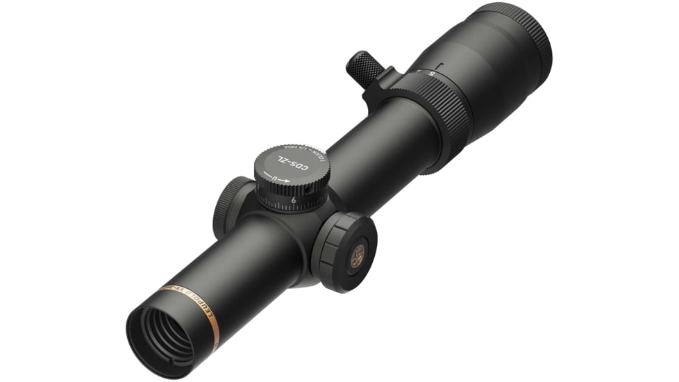 Leupold VX-3HD 1.5-5x20mm Rifle Scope, 30 mm Tube, Second Focal Plane, Black, Matte, Red FireDot Twilight Hunter Reticle, MOA Adjustment, 180626