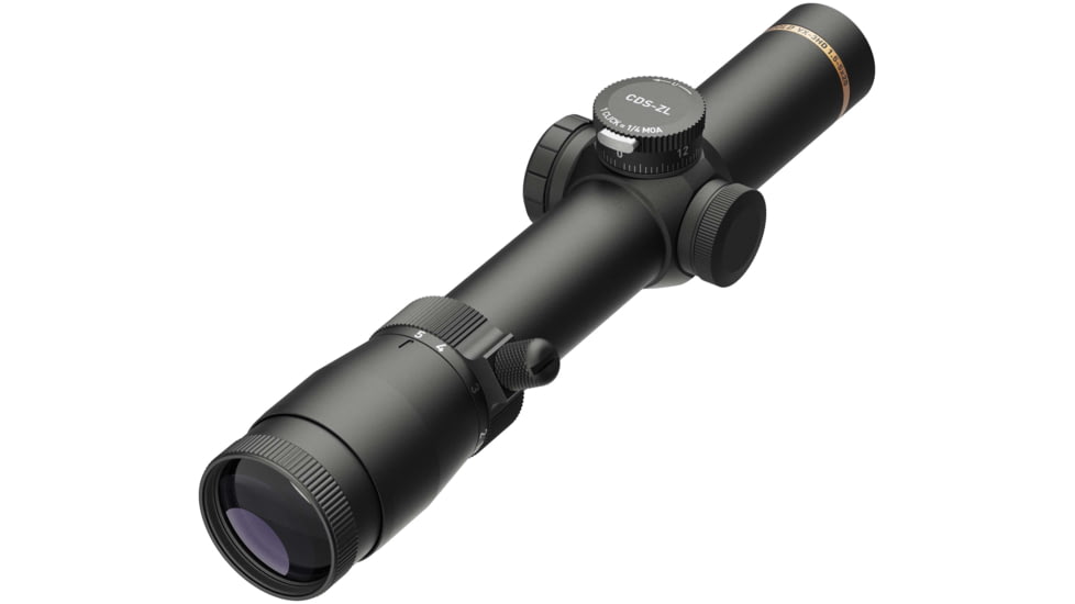 Leupold VX-3HD 1.5-5x20mm Rifle Scope, 30 mm Tube, Second Focal Plane, Black, Matte, Red FireDot Twilight Hunter Reticle, MOA Adjustment, 180626