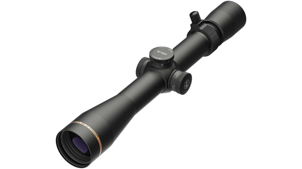 Leupold VX-3HD Side Focus Rifle Scope, 4.5-14x40mm, 30 mm Tube, Second Focal Plane, Non-Illuminated Wind-Plex Reticle, CDS-ZL Elevation Adjustment, Black, 180623