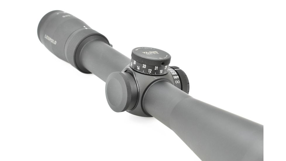 Leupold VX-5HD 3-15x44mm Rifle Scope, 30 mm Tube, Second Focal Plane, Black, Matte, Red FireDot Duplex Reticle, MOA Adjustment, 172368