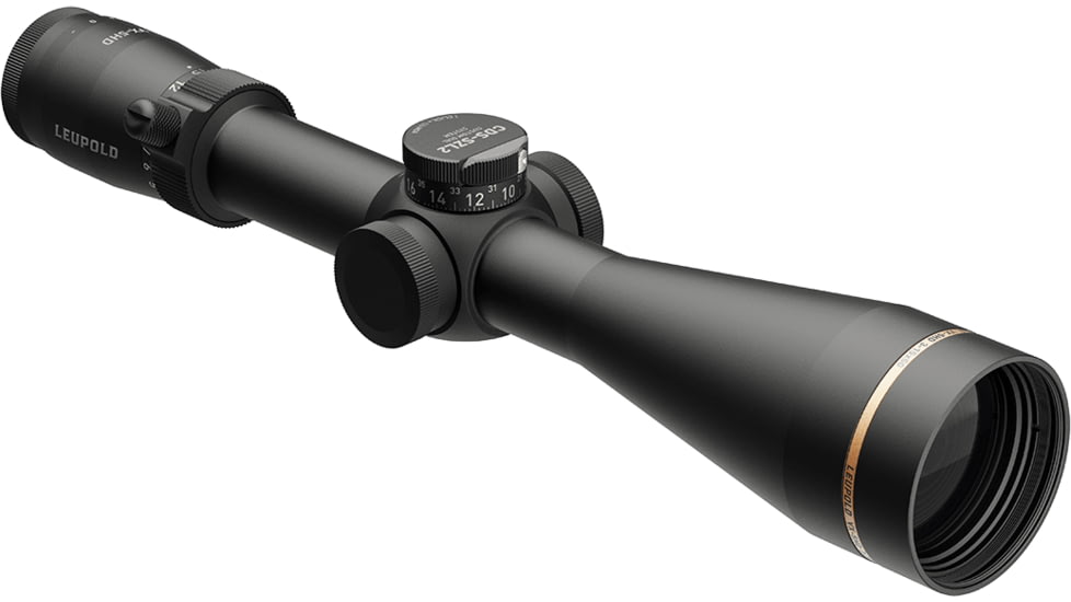 Leupold VX-5HD Gen 2 3-15x50mm 30mm Tube Riflescope, Second Focal Plane, CDS-SZL2 Side Focus Illum. FireDot Duplex Reticle, Black, 183854