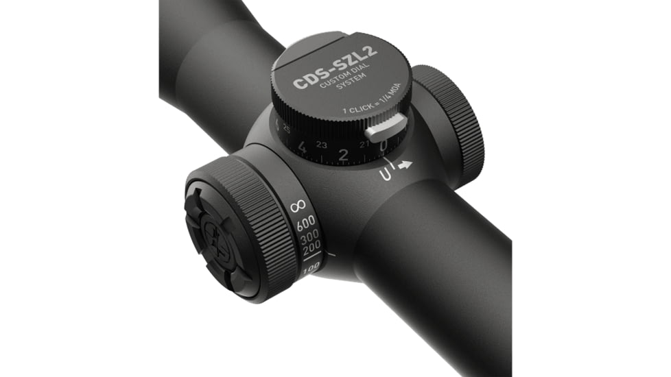 Leupold VX-5HD Gen 2 3-15x50mm 30mm Tube Riflescope, Second Focal Plane, CDS-SZL2 Side Focus Illum. FireDot Duplex Reticle, Black, 183854