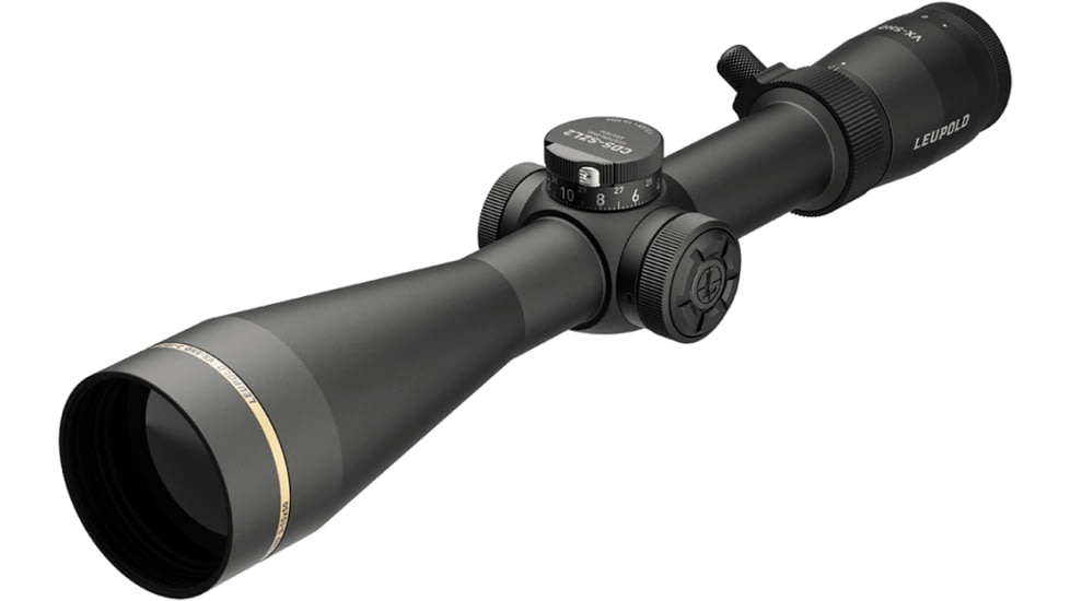 Leupold VX-5HD Gen 2 3-15x50mm 30mm Tube Riflescope, Second Focal Plane, CDS-SZL2 Side Focus Illum. FireDot Duplex Reticle, Black, 183854
