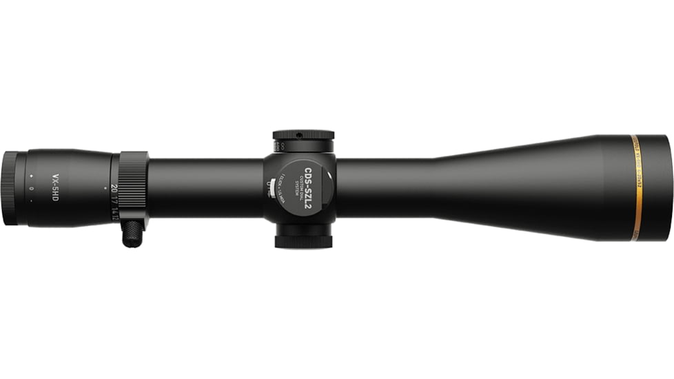 Leupold VX-5HD Gen 2 4-20x52mm 34mm Tube Riflescope, Second Focal Plane, CDS-SZL2 Side Focus Duplex Reticle, Black, 183857