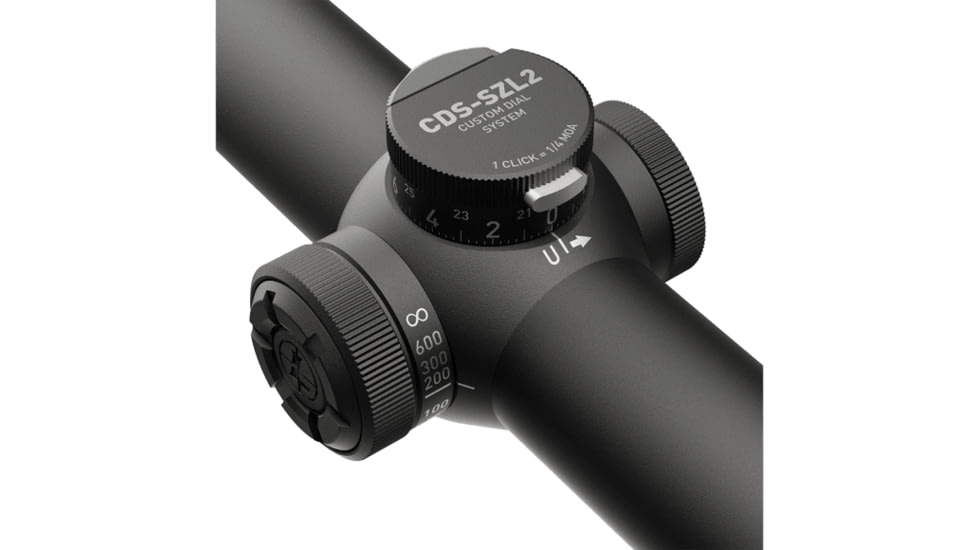Leupold VX-5HD Gen 2 4-20x52mm 34mm Tube Riflescope, Second Focal Plane, CDS-SZL2 Side Focus Illum. FireDot Duplex Reticle, Black, 183858