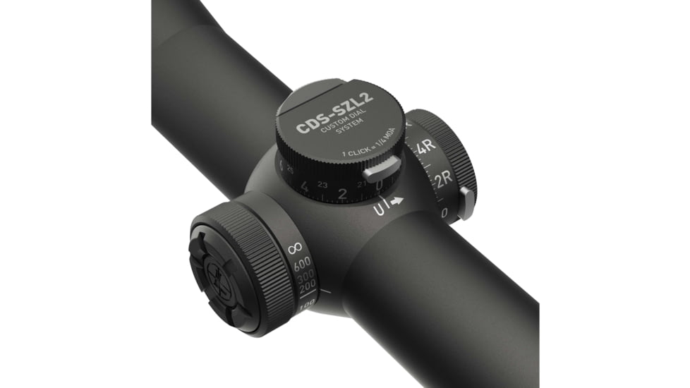 Leupold VX-6HD Gen 2 4-24x52 34mm Tube CDS-SZL2 Side Focus Illum. FireDot Duplex, Black, 183841