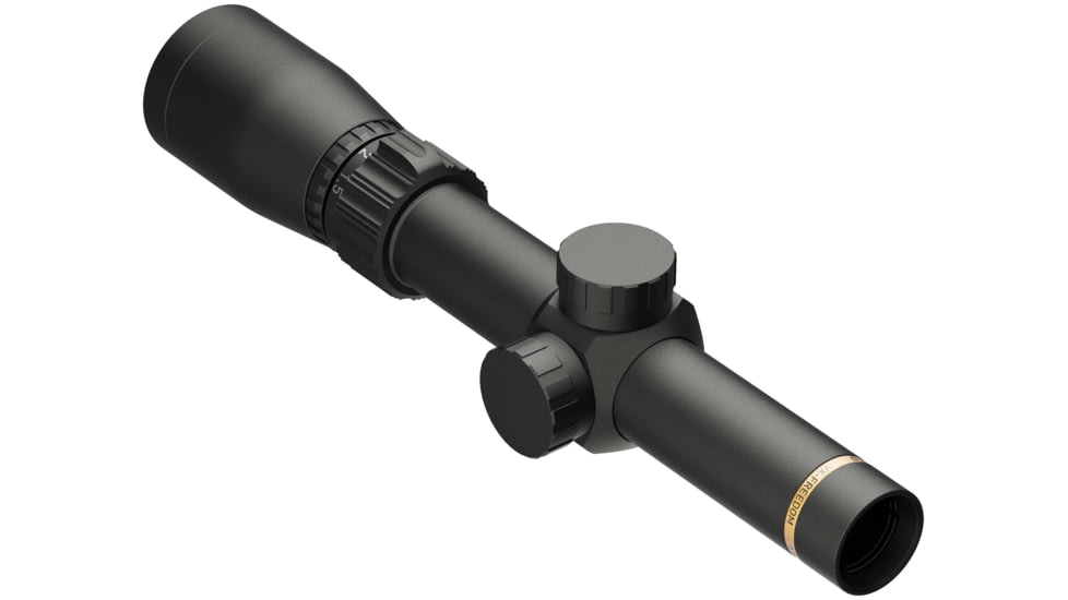Leupold VX-Freedom 1.5-4x20mm Rifle Scope, 1 in Tube, Second Focal Plane, Black, Matte, Non-Illuminated MOA-Ring Reticle, MOA Adjustment, 180590