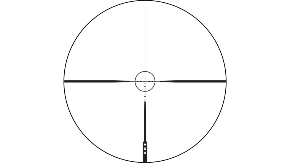 Leupold VX-Freedom 1.5-4x20mm Rifle Scope, 1 in Tube, Second Focal Plane, Black, Matte, Non-Illuminated MOA-Ring Reticle, MOA Adjustment, 180590