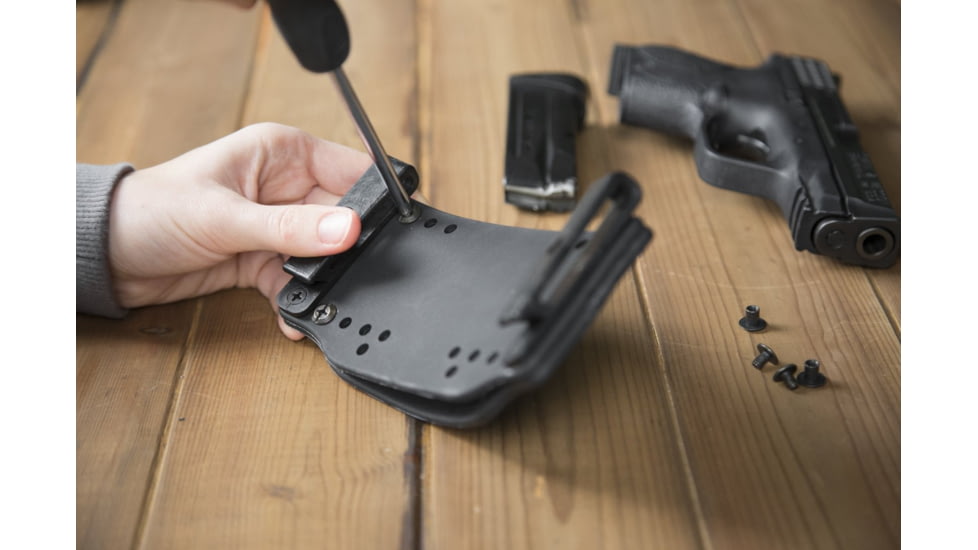 Limbsaver Cross-Tech Holster Micro Clip-On, Black, 12507