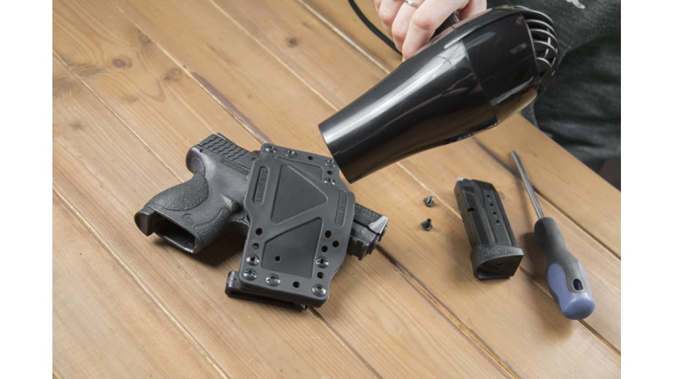 Limbsaver Cross-Tech Holster Micro Clip-On, Black, 12507
