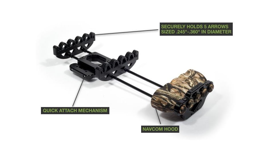 Limbsaver One Piece Silent Arrow Quiver, Mossy Oak Breakup Infinity, 3727