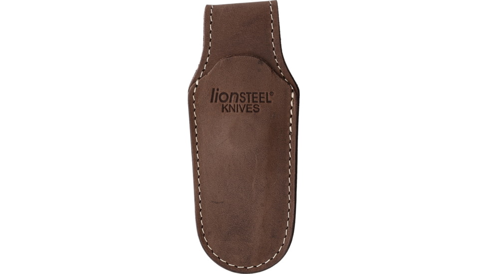 Lionsteel Vertical Leather Sheath Brown