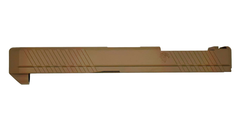 Live Free Armory LF19 Combat Slide with RMR Cut &amp; Integrated Compensator, Glock 19 Gen 3, Flat Dark Earth, G319CC295021F