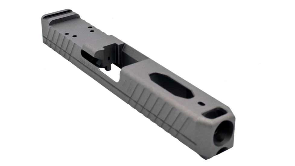 Live Free Armory LF19 Combat Slide with RMR Cut &amp; Integrated Compensator, Glock 19 Gen 3, Tungsten, G319CC595051F