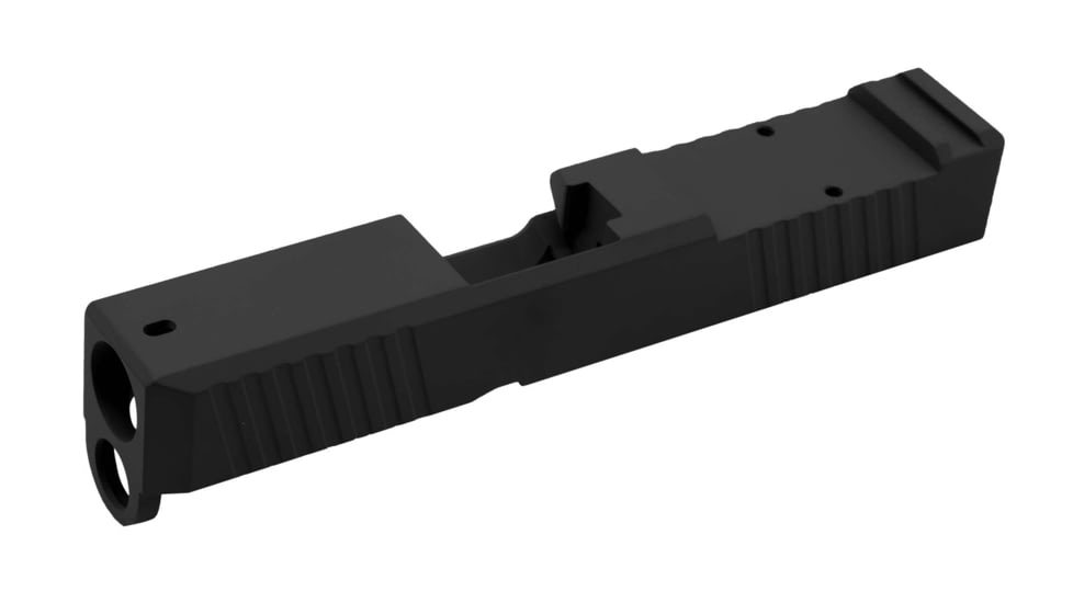 Live Free Armory LF26 Chamfered Series Pistol Slide w/ RMR Optic Cut, Glock 26, Black, G326CH112211F