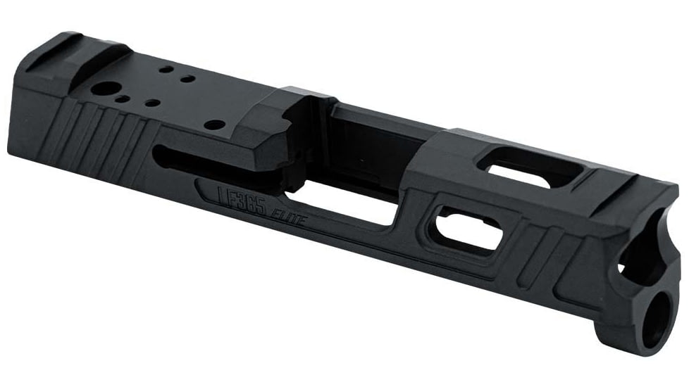 Live Free Armory LF365 Elite Series Pistol Slide w/ RMS Cut, Sig P365, Black, LF365E12062F