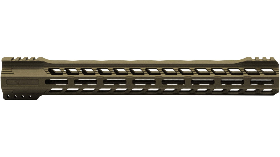Live Free Armory LF556 D-Series Lite M-LOK Handguard. AR-15, 15in, Burnt Bronze, LF556HGDL55054F