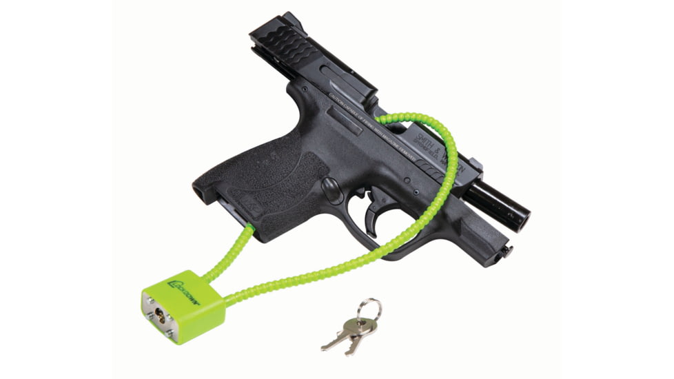 Lockdown Cable Lock, 15in, Red, 110149