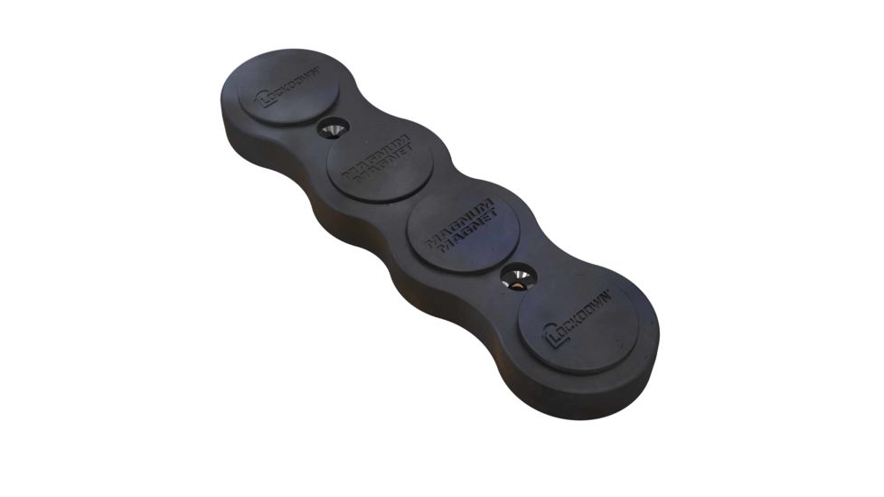 Lockdown Gun Concealment Magnum Magnet, Black 1097608