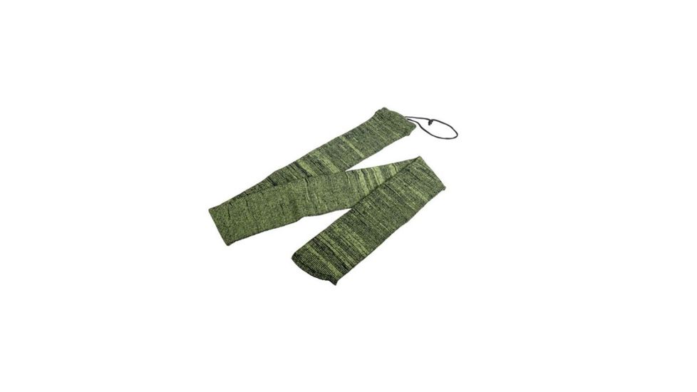 Lockdown Gun Sock- Pistol 4x14in, Green/Black, 1099390