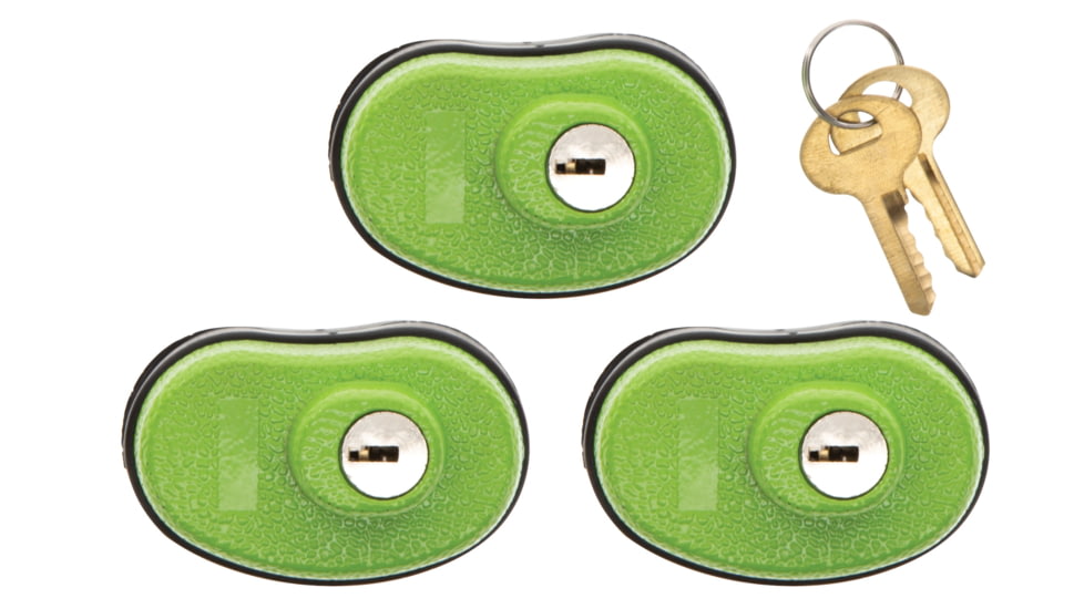 Lockdown Keyed Trigger Lock, 3-Pack, Black, 1118825