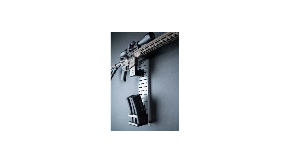 Lockdown Secure Wall AR-15 Kit w/Mag Holder, Black, 1207445