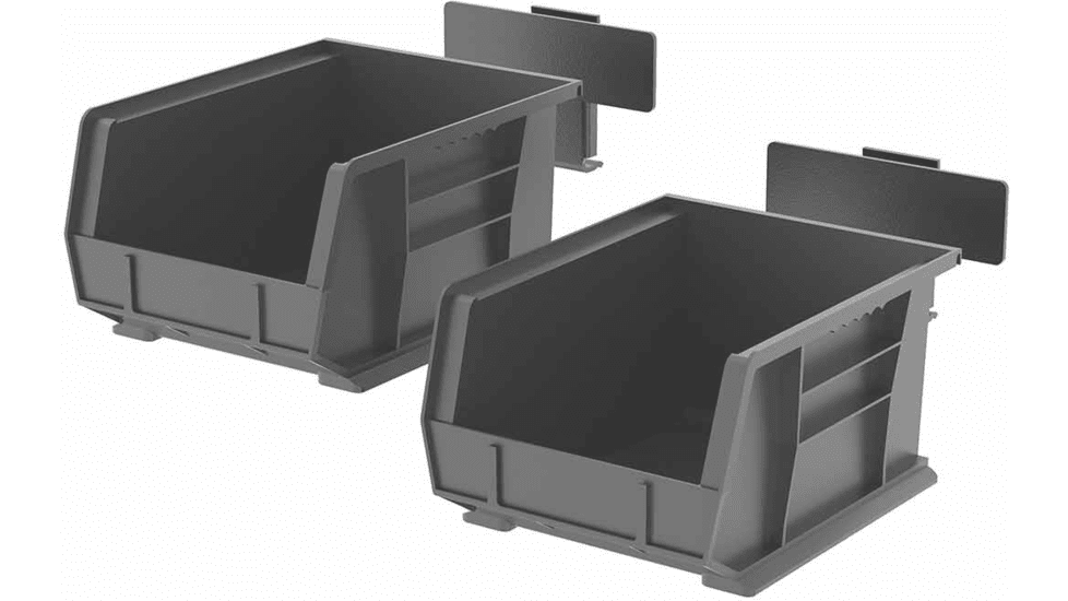Lockdown SecureWall Bin Hanger, Black, 1196114