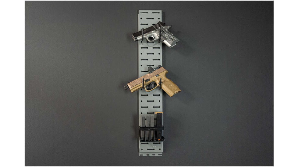Lockdown SecureWall, Handgun Kit, Grey/Black, 1215348