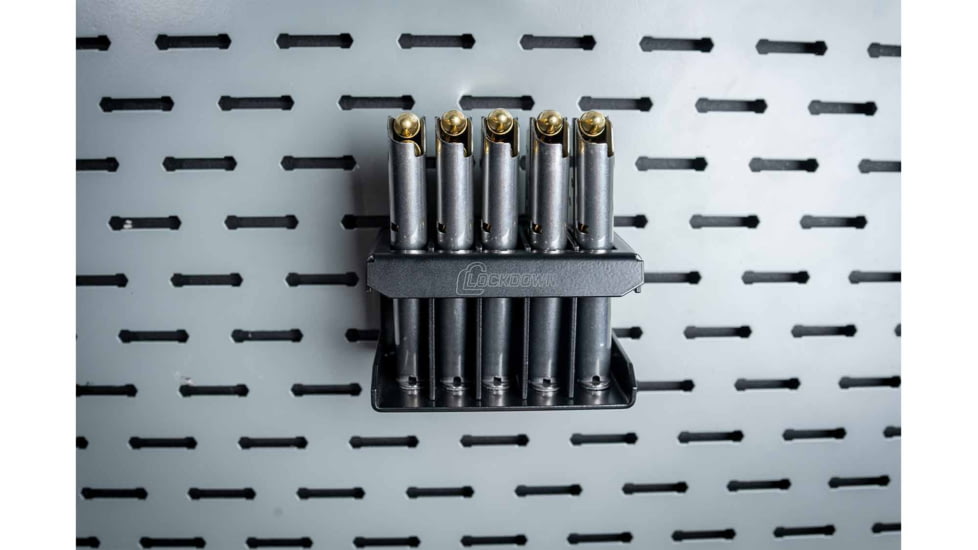 Lockdown SecureWall Pistol Mag Rack, Black, 1206630