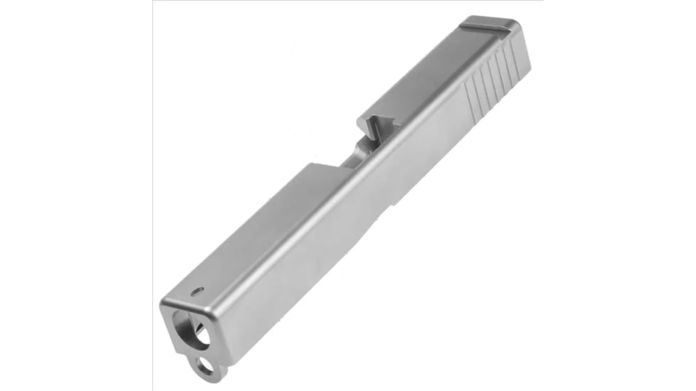 Lone Wolf Arms AlphaWolf Pistol Slide, 9mm, Glock17 Gen3, OEM Profile, Stainless Steel, AW-Slide17-G3-OEM
