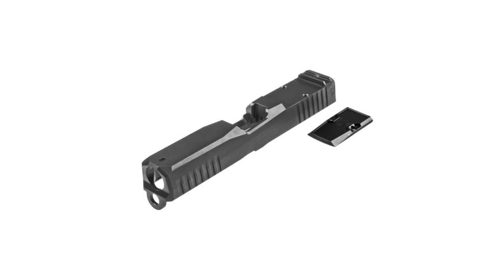 Lone Wolf Arms Dusk Pistol Slide, G19, 9mm, Gen 3, RMR Cut, Stripped, Graphite Gray, Small, LWD-DKSlide19-G3-GG