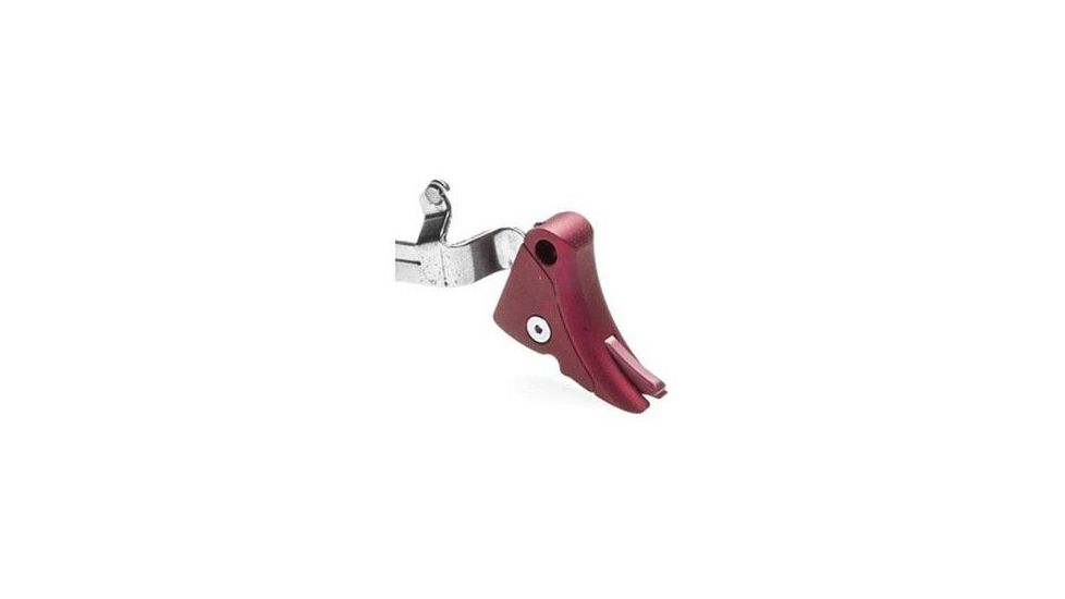 Lone Wolf Arms Ultimate Adjustable Glock Trigger, Bare Trigger Shoe, Red, LWD-UAT-A-Red