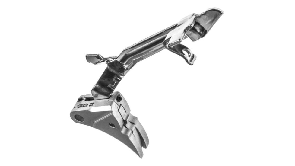 Lone Wolf Arms Ultimate Adjustable Glock Trigger w/Trigger Bar, 9mm/.40 S&amp;W/.357 SIG, Not G43, Sliver, LWD-UAT-A-940