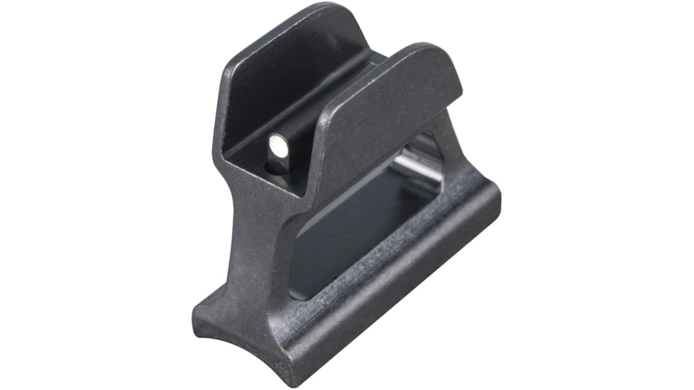 LPA Front Shotgun Sight, High, Solder-on, White Dot, Black, SG4+M1B