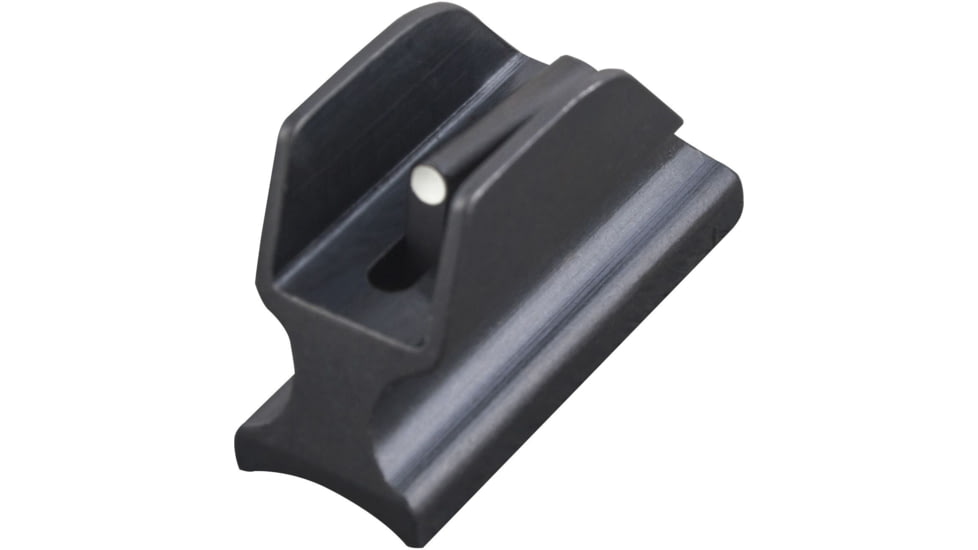 LPA Front Shotgun Sight, Low, Solder-on, White Dot, Black, SG2+M1B