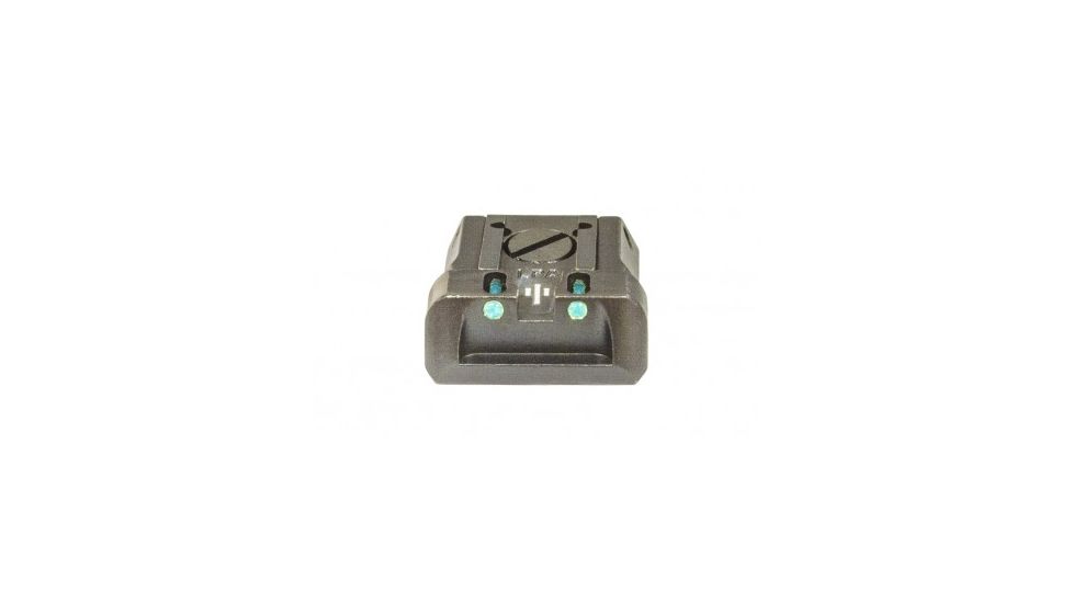 LPA Fully Adjustable Fiber Optic Rear Sight For 1911 Ria, S&amp;W, OEM Universal, .472in Dovetail, Black, MPS1KBFO