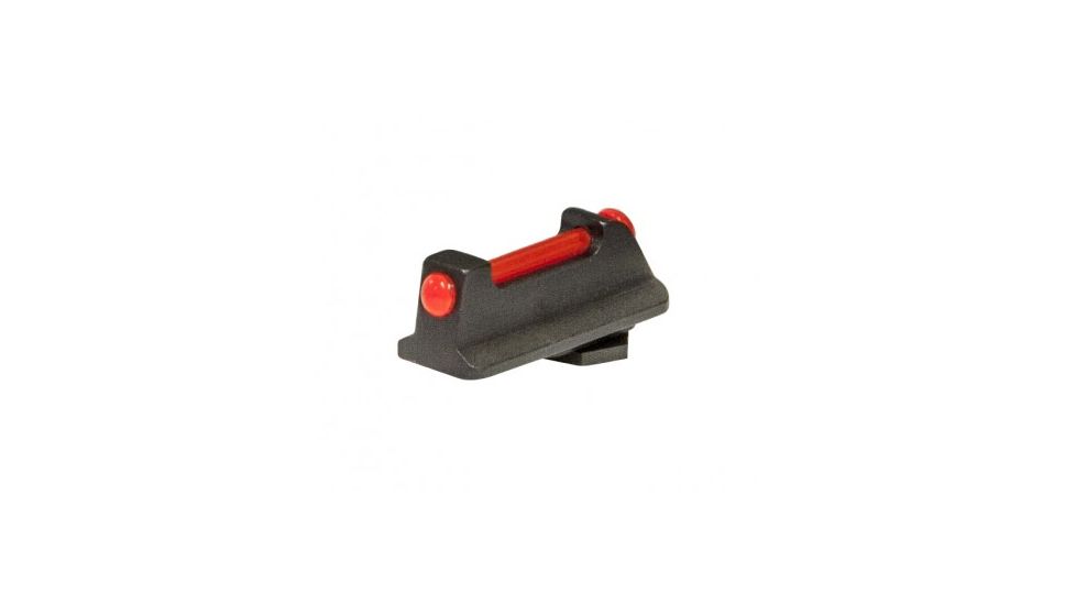 LPA SPS Fully Adjustable Fiber Optic Front Sight Set For Walther PPQ Q5 Match, Black, SPS13WA6F