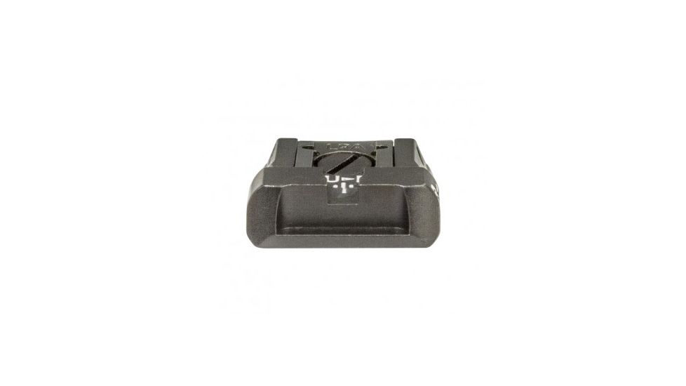 LPA SPS Fully Adjustable Fiber Optic Front Sight Set For Walther PPQ Q5 Match, Black, SPS13WA6F
