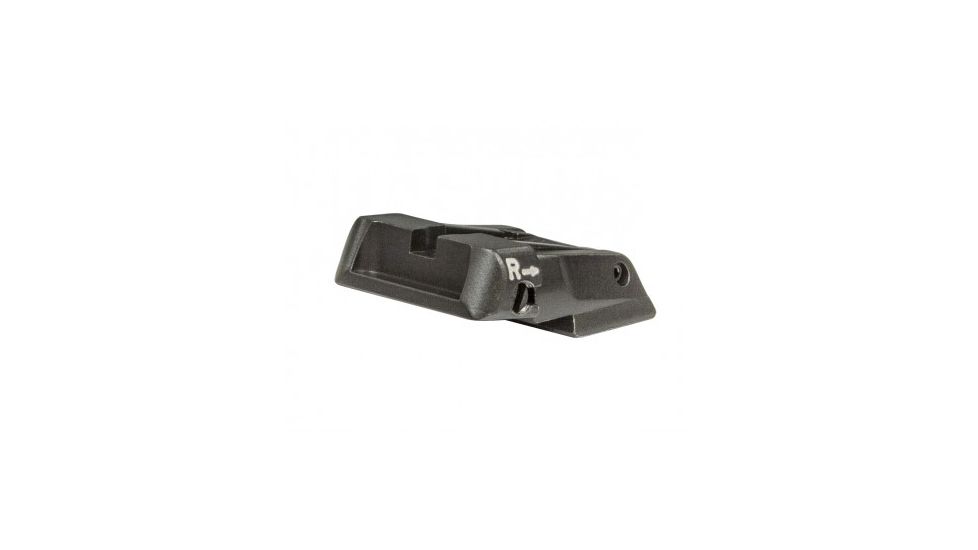 LPA SPS Fully Adjustable Fiber Optic Front Sight Set For Walther PPQ Q5 Match, Black, SPS13WA6F