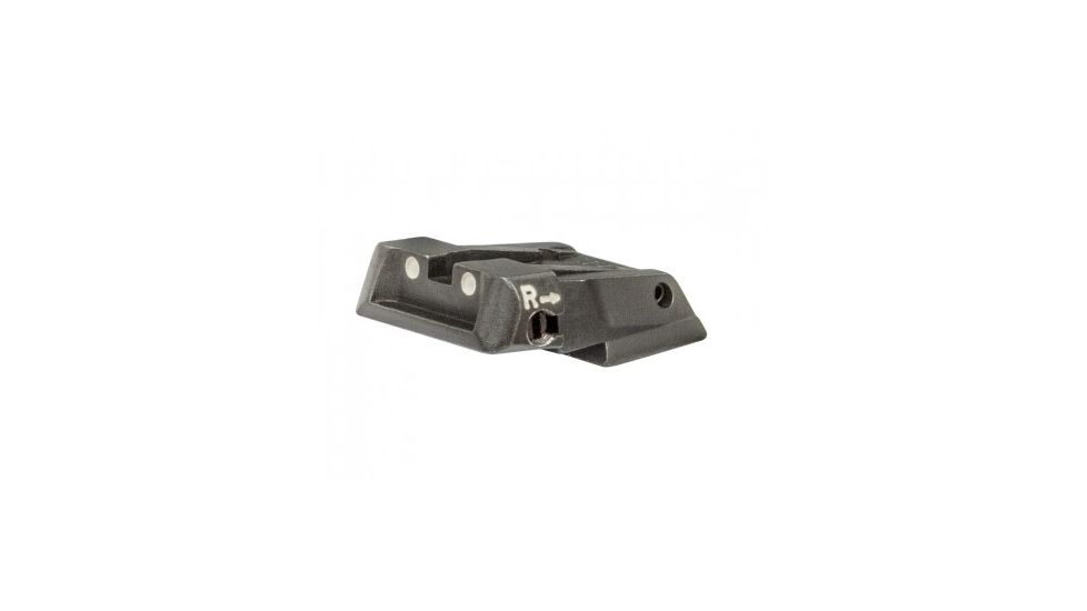 LPA SPS Fully Adjustable White Dot Sight Set For Walther PPQ Q5 Match, Black, SPS13WA30