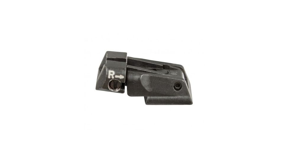 LPA SPS Fully Adjustable White Dot Sight Set For Walther PPQ Q5 Match, Black, SPS13WA30