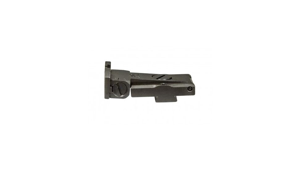 LPA TRT Adjustable White Dot Rear Sight Bomar Style For Colt 1911, Black, TRT54FU30