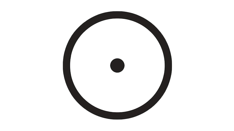 Lucid M7 Micro Dot 2 MOA Dot 25 MOA Circle Black