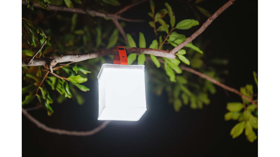 LuminAID Max QI Solar Lantern w/Phone Charger, White, 0196-0150